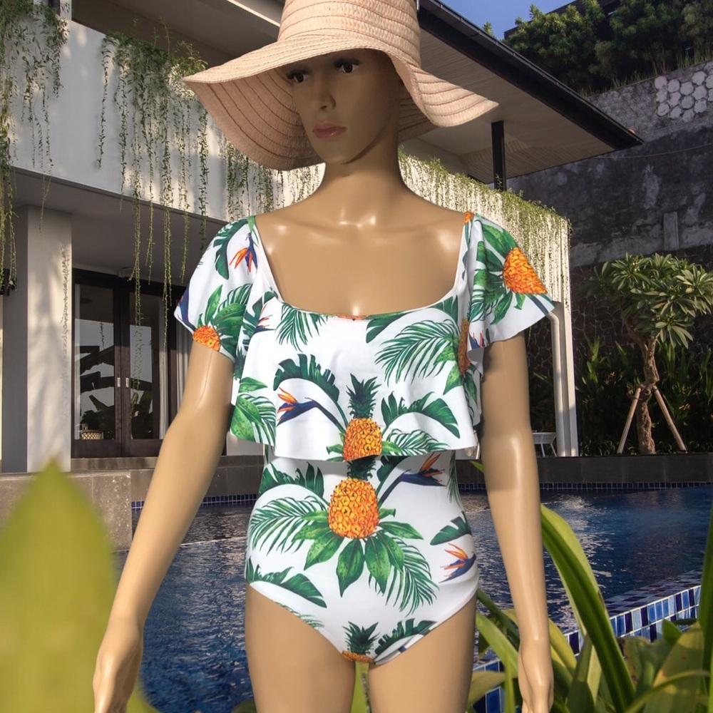 Tropical Pineapple- FEMALE SWIMSUIT 🍍